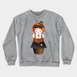 Kokeshi Steampunk Crewneck Sweatshirt